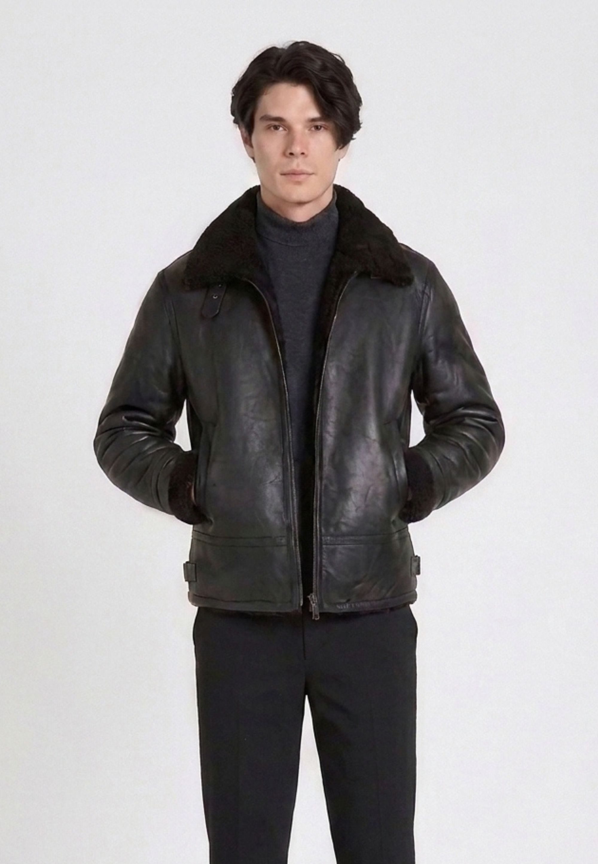 Valcuer 1887 Lederjacke Milan VC aus echtem Lammfell