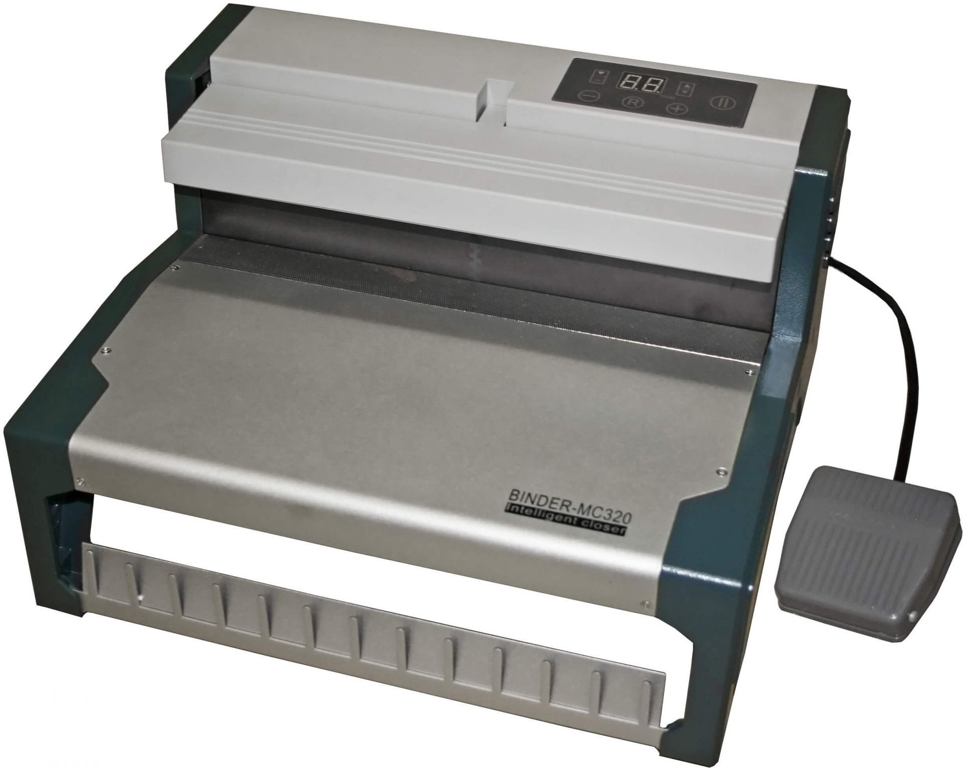 LMG Germany Drahtbindegerät MC 320 kombiniertes Drahtschließgerät für 3:1 und 2:1 Drahtbindungen, Manuelle Drahtbindung, 3:1 & 2:1, digitales Display