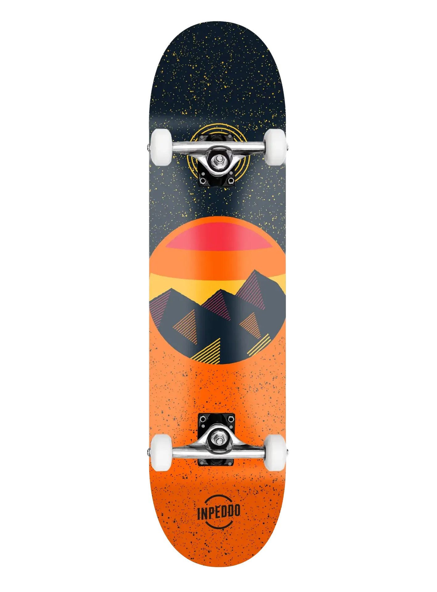 Inpeddo Skateboard Mountain 7.75" I 7.875" I 8.0" I 8.125" I 8.25", für Einsteiger und Fortgeschrittene