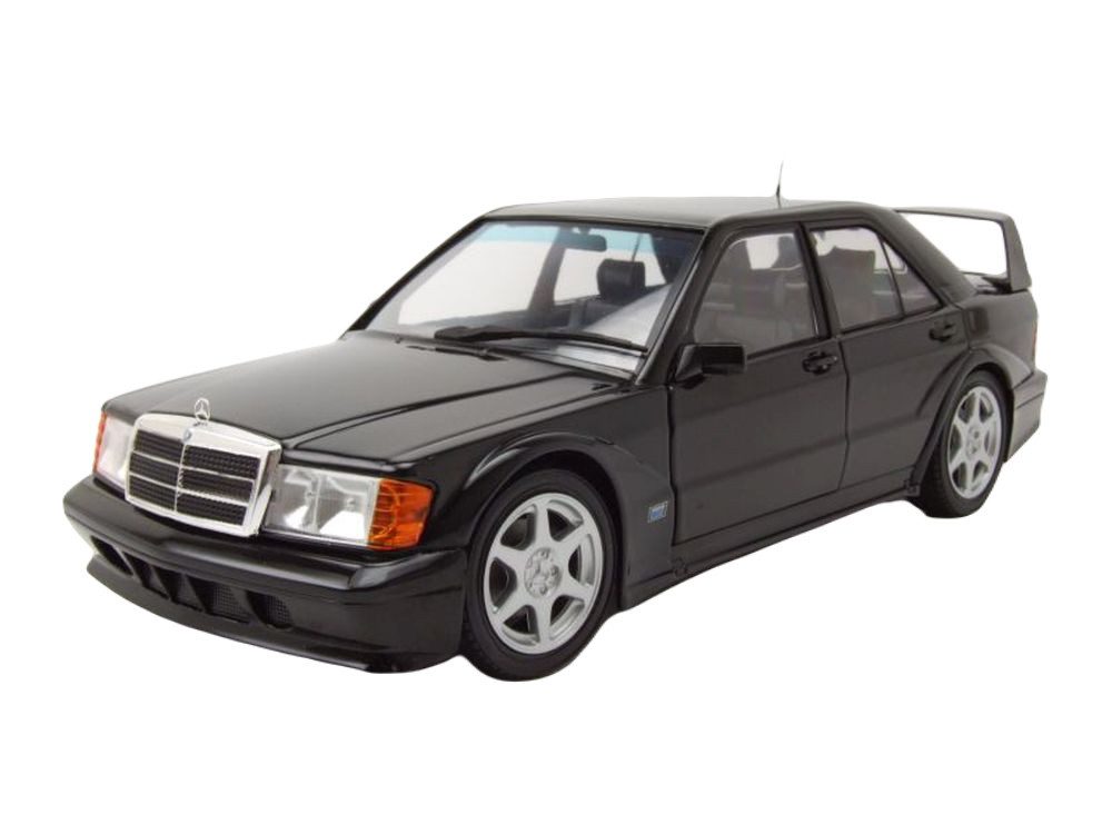Solido Modellauto Mercedes 190E Evo 2 W201 1990 schwarz, Maßstab 1:18