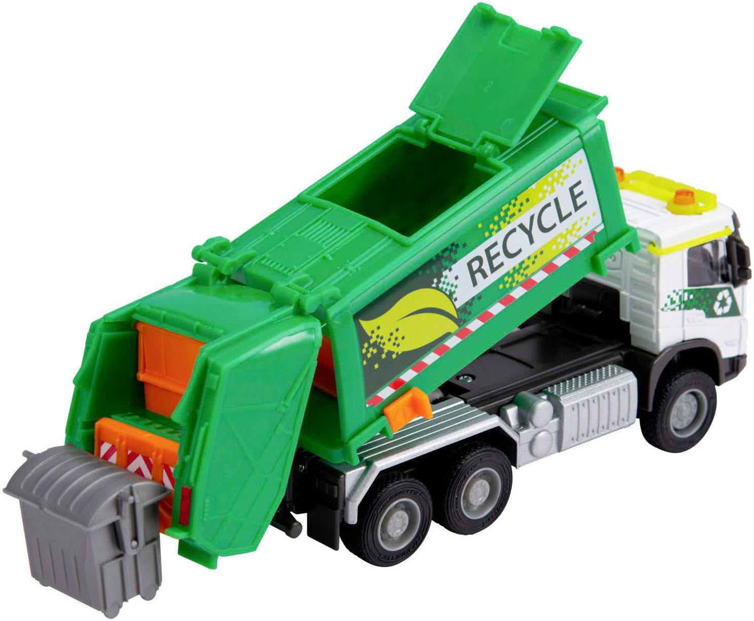 majORETTE Spielzeug-Müllwagen Volvo FMX Garbage Collector