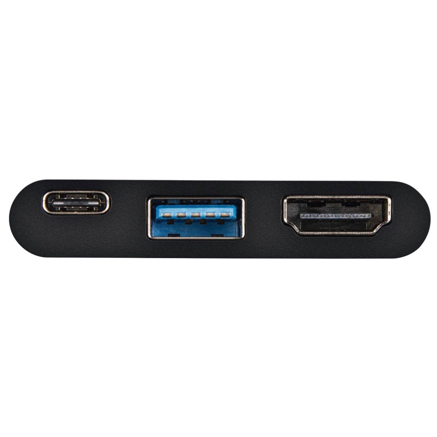 Hama 4in1 USB-C USB-Hub USB Adapter HDMI-Ausgang USB-Kabel, SuperSpeed USB Type-C 3.1 4K HDMI-Port USB-Verteiler Thunderbolt 3 – Bild 4 von 5