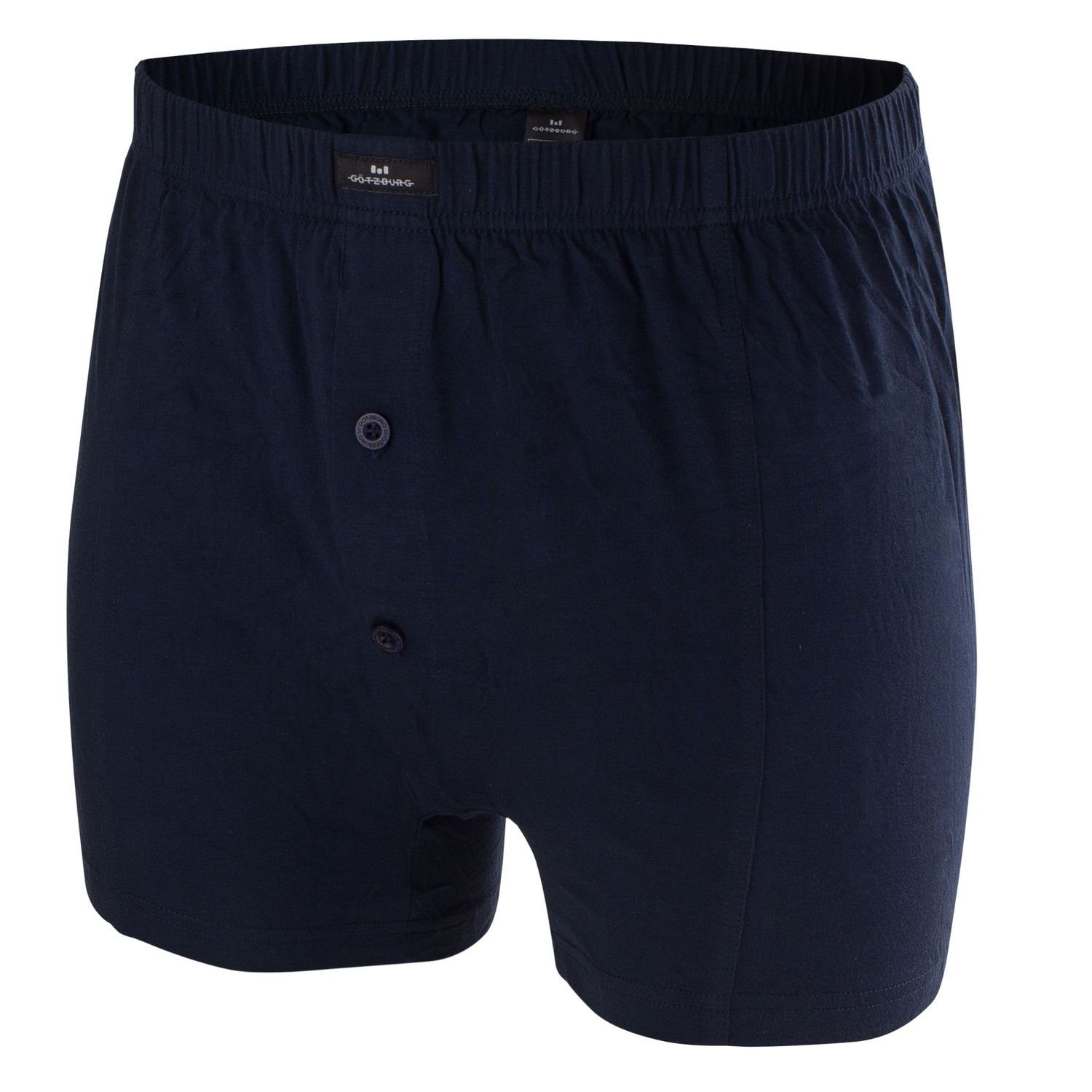 GÖTZBURG Boxershorts (4-St) mit Eingriff, 2-Knopfleiste, pflegeleicht, haut günstig online kaufen