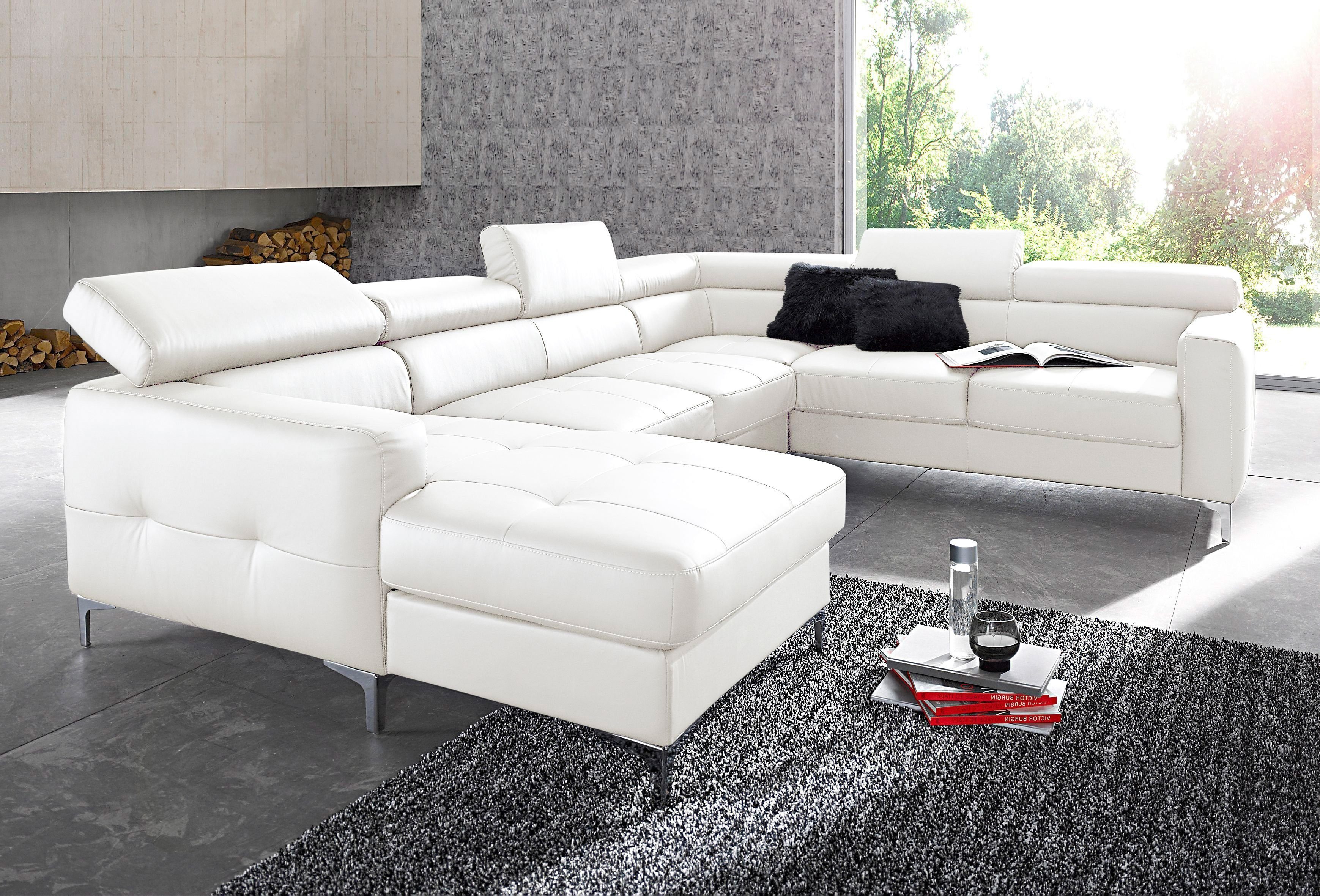 COTTA Polstergarnitur Sammy U-Form, (Set, Tiefe günstig online kaufen