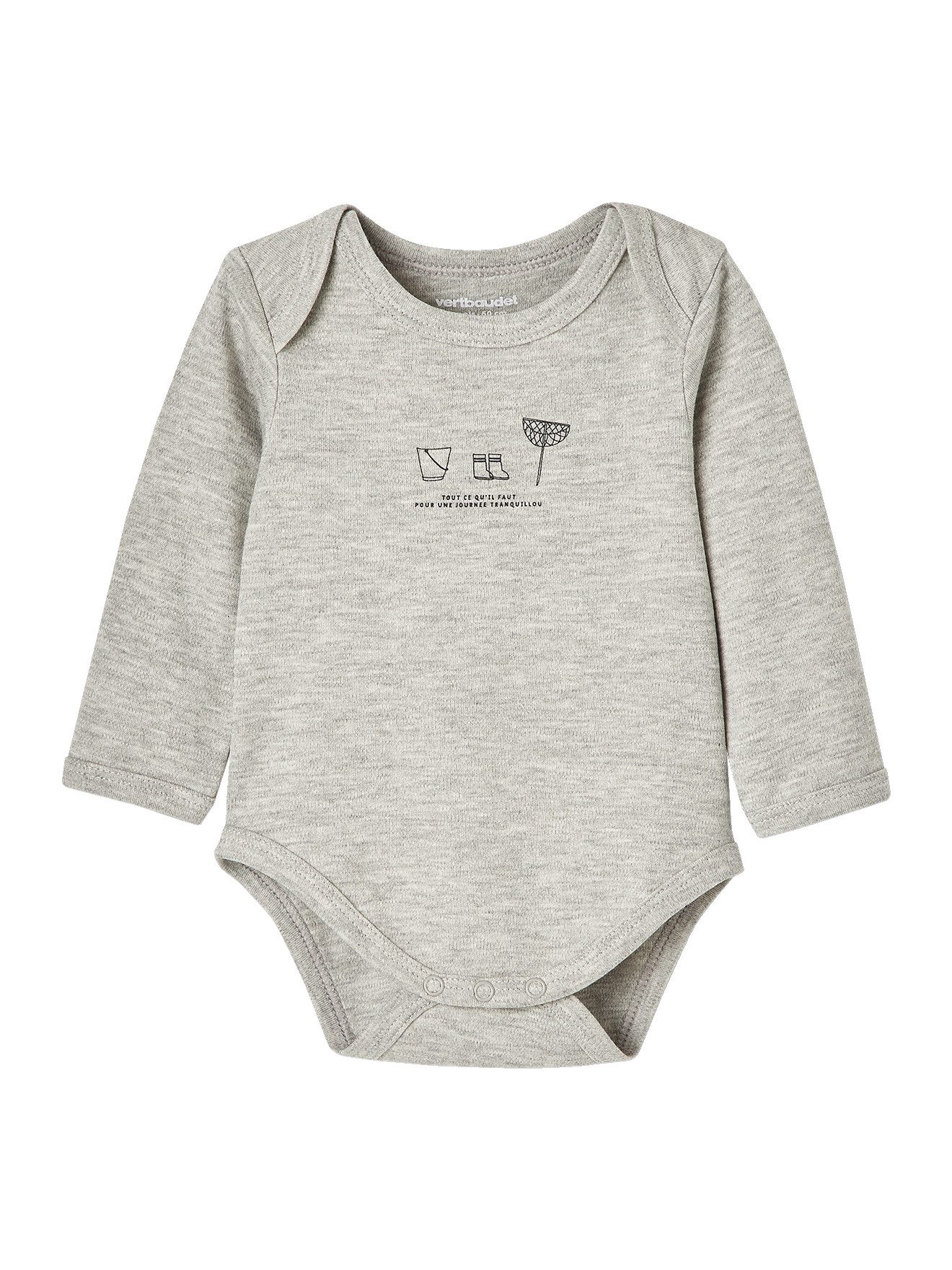 vertbaudet Body Baby Langarm-Bodys 5er-Pack, Schlupfform – Bild 3 von 5
