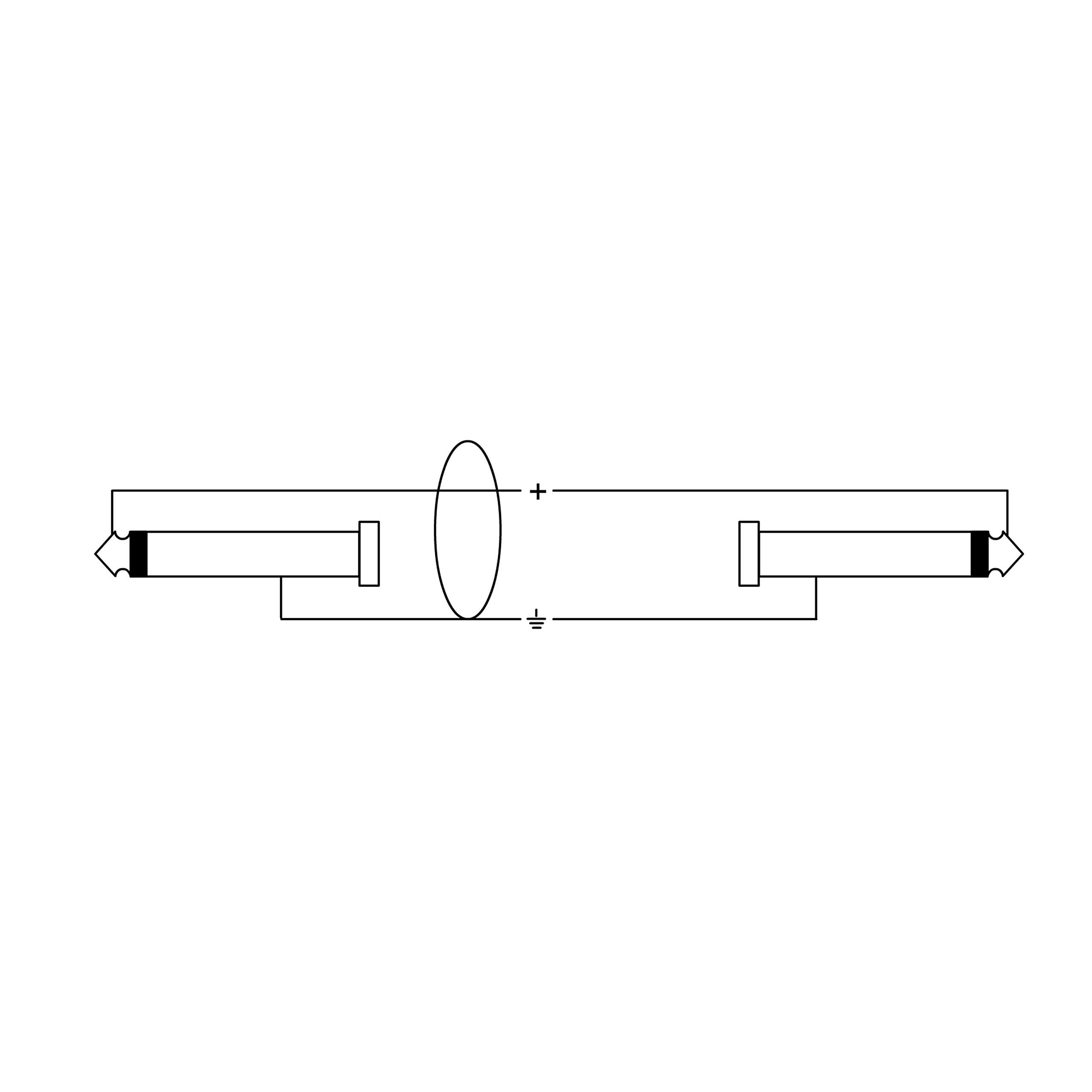 Cordial Instrumentenkabel, CCFI 3 PP Instrumentenkabel 3 m - Instrumentenkabel