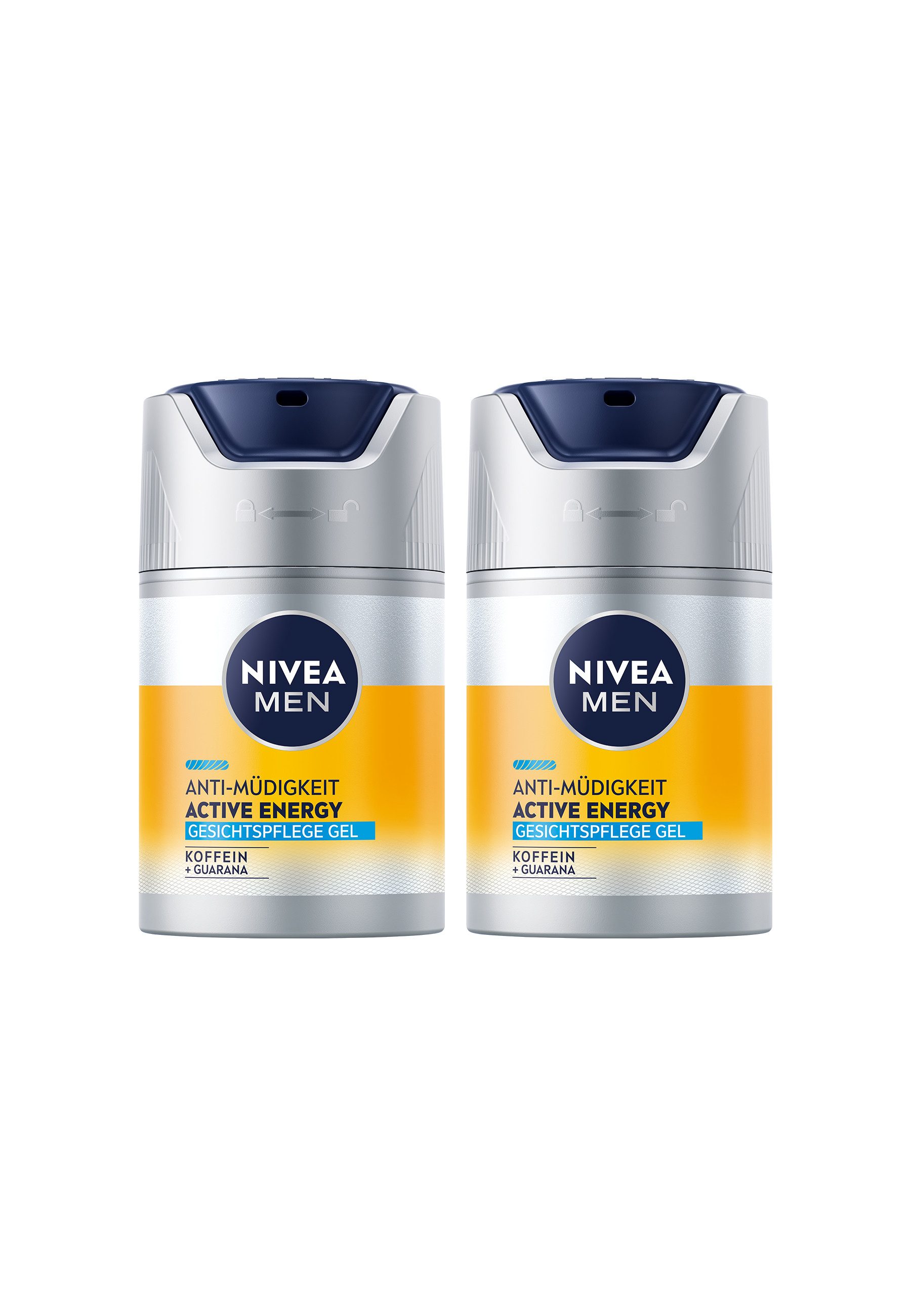 Gesichtsgel Active Energy Gesichtspflege Gel Anti-Müdigkeit 2x50ml