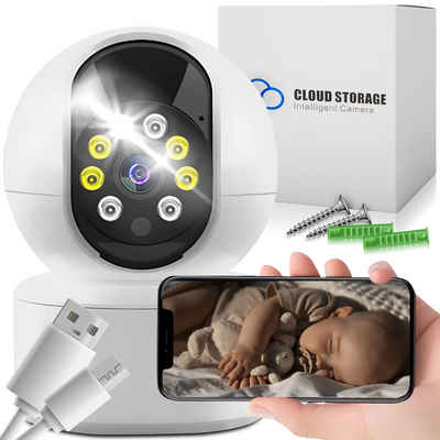 Retoo Babyphone WIFI IP Kamera 1080P Überwachungskamera Babyphone Webcam Wlan Camera
