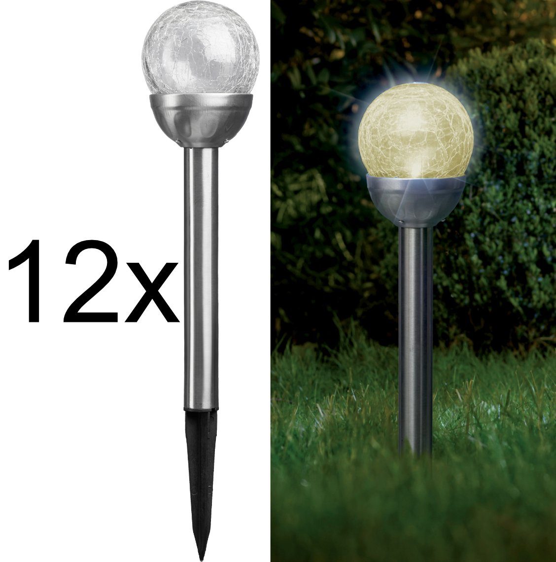 IC Gardenstyle LED Solarleuchte Solarlampen für günstig online kaufen