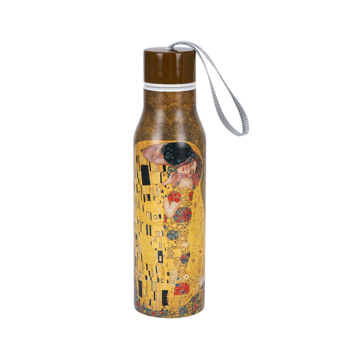 Glas Isolierflasche »Der Kuss«.