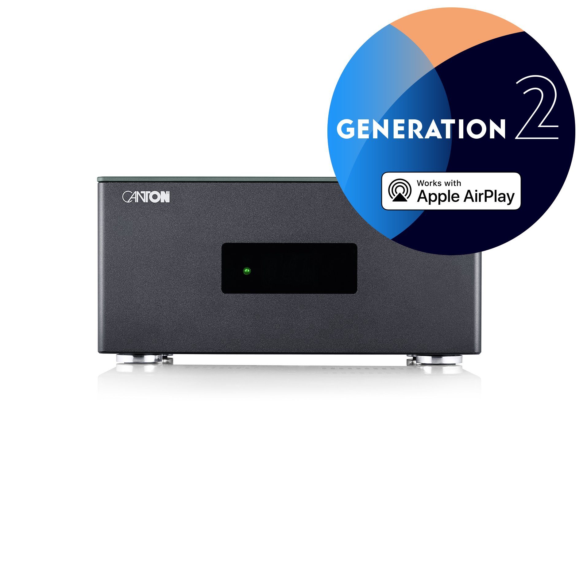 Smart schwarz Amp. 2 Generation Verstärker CANTON Aktion 5.1