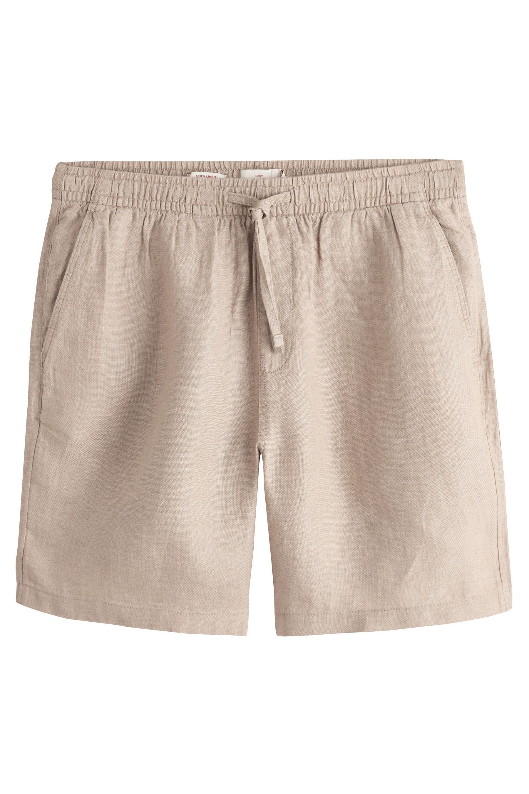 Next Shorts Shorts aus 100 % Leinen mit Tunnelzug (1-tlg)