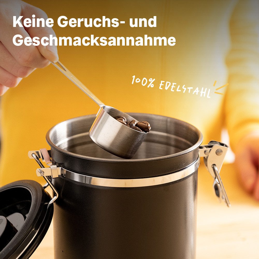 SILBERTHAL Kaffeedose 500g luftdicht, (2-tlg)
