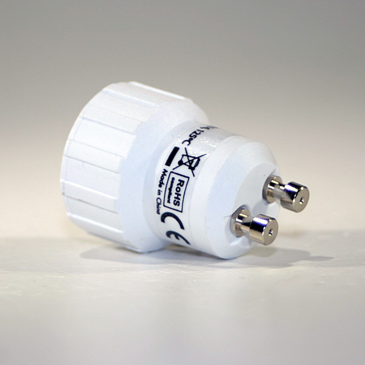 ChiliTec Lampenfassung Lampenfassung Adapter E14 auf GU10 Fassung