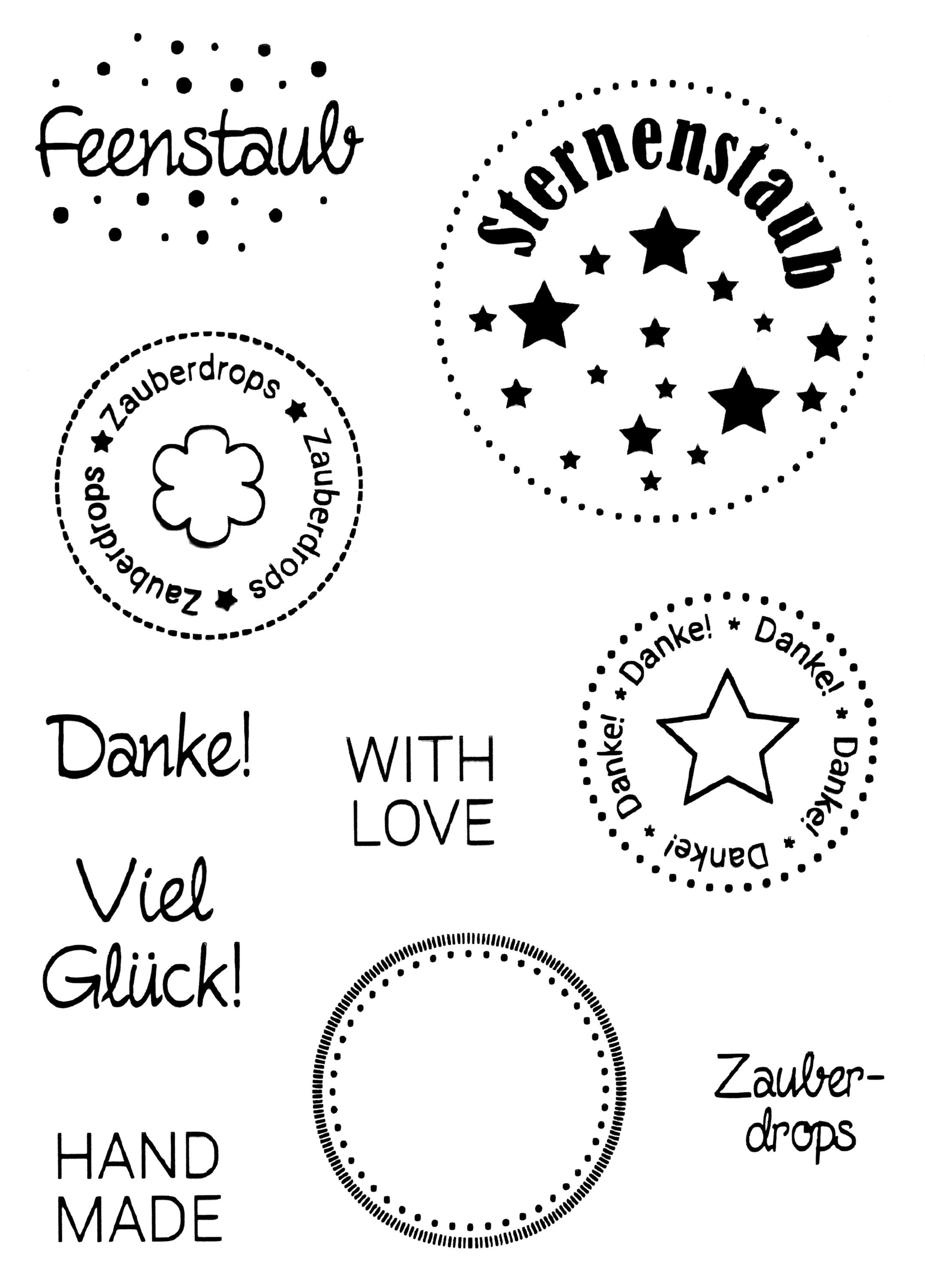 Stempel Zauberdrops