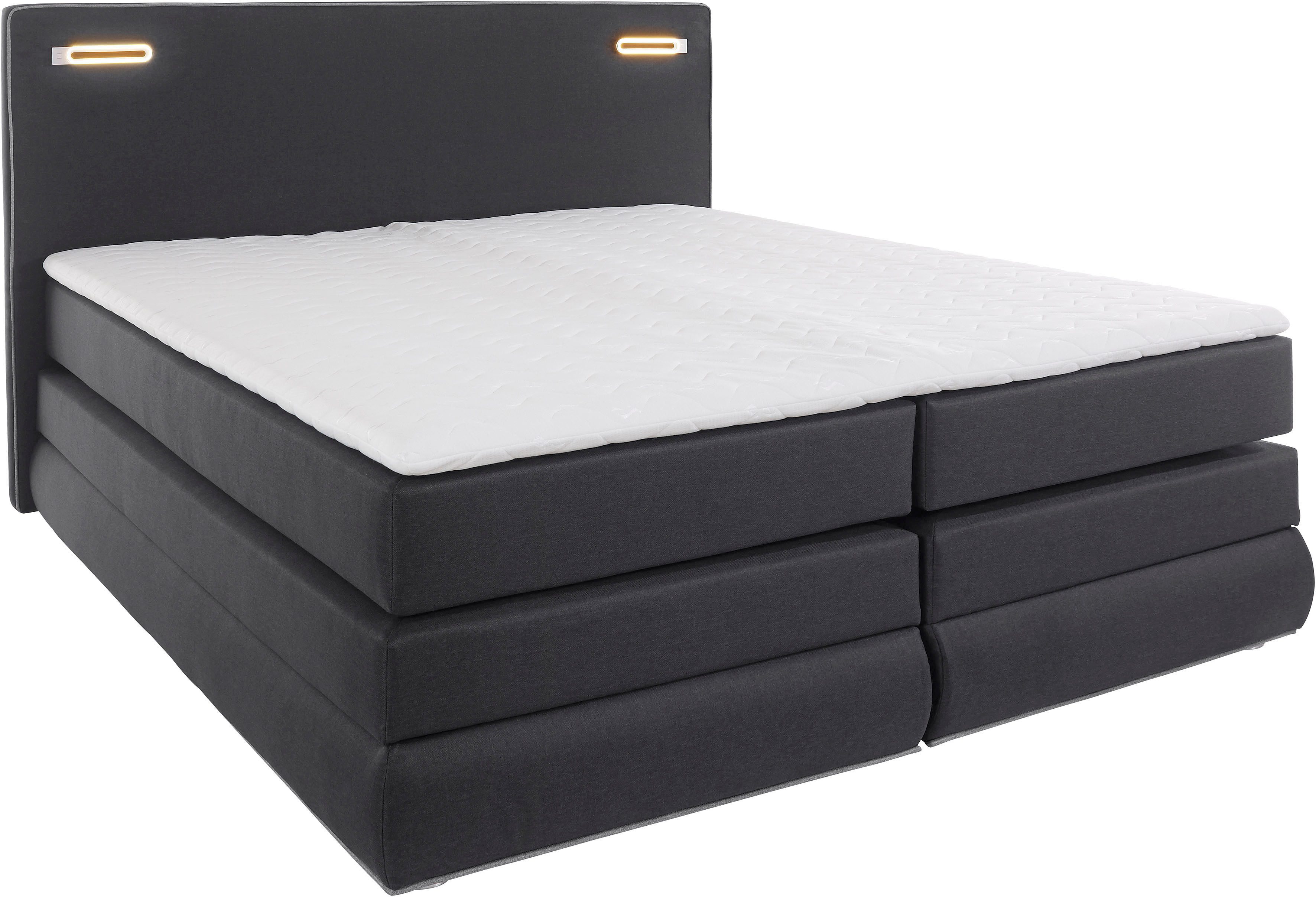 COLLECTION AB Boxspringbett Ninoni mit Kaltschaummatratze, günstig online kaufen