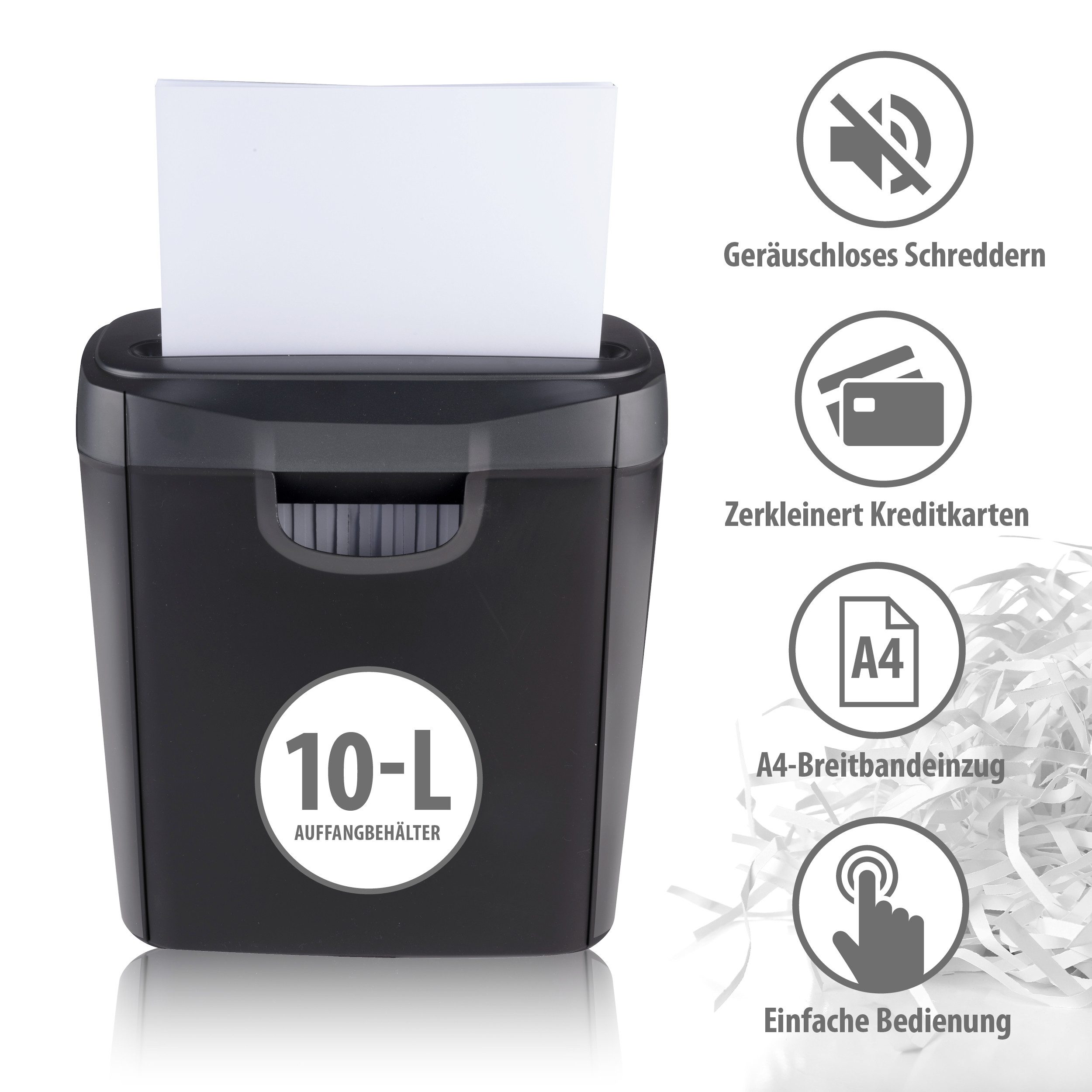 Alpina Aktenvernichter alpina Aktenvernichter – Papiershredder für Zuhause und Büro