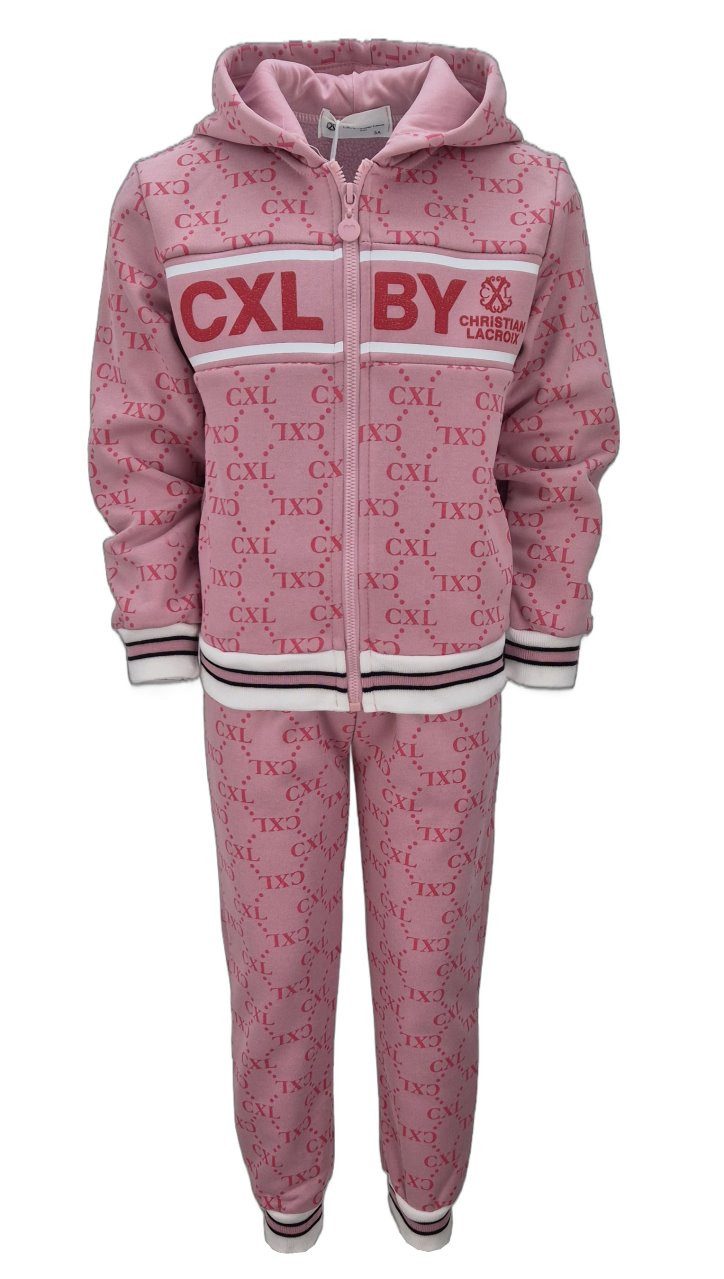 Girls Fashion Sweatanzug Jogginganzug Freizeitset Sweat-Jacke + Jogginghose CL-81a