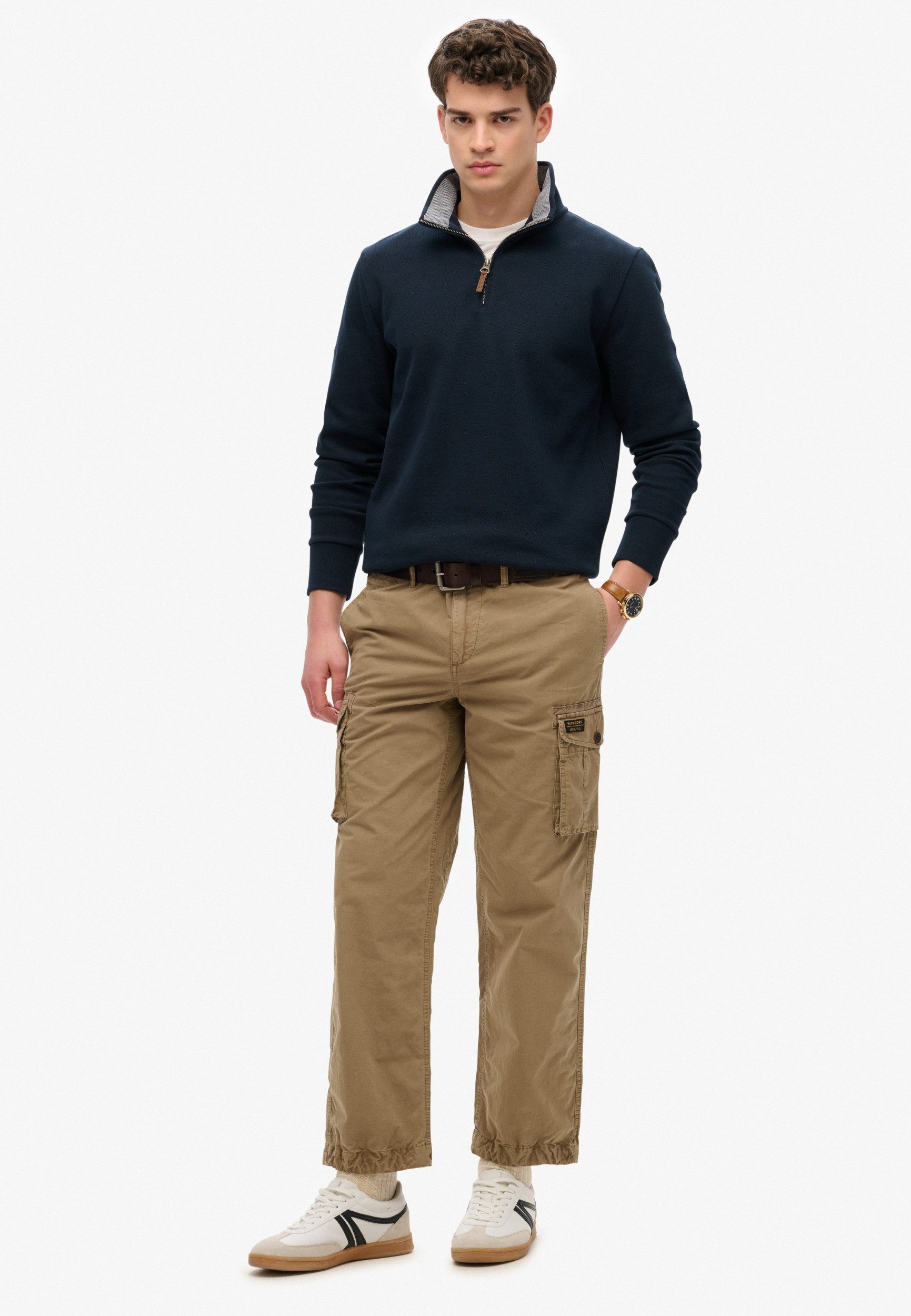 Superdry Chinos Parachute Light Cargo Pant Brown