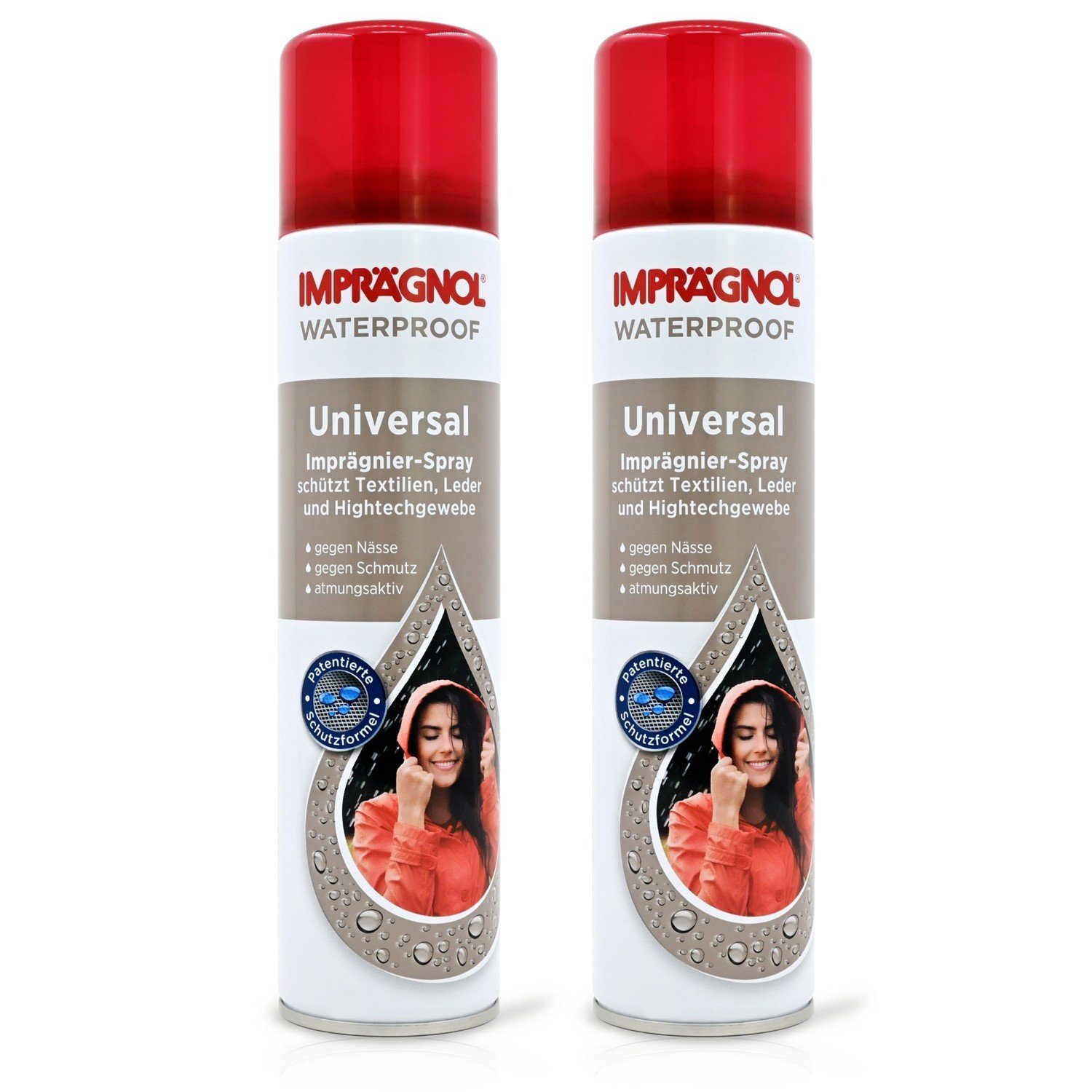 Imprägnol Imprägnol Universal Imprägnierspray Set, 2x 400 ml Spezialwaschmittel