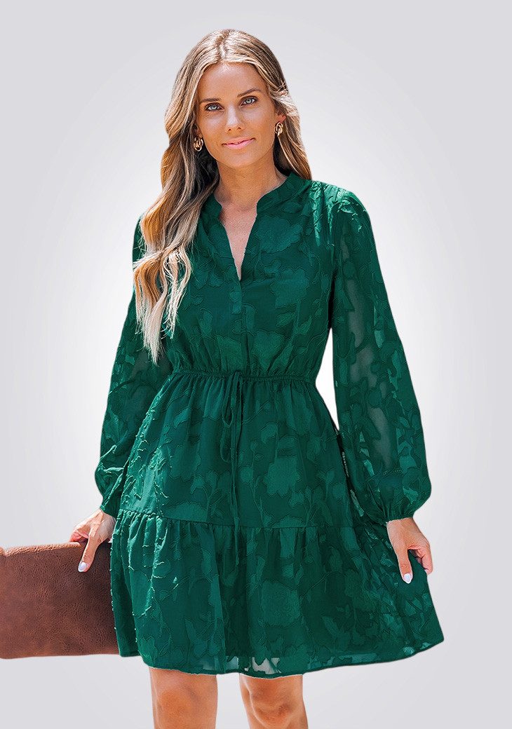Cupshe Spitzenkleid Rock mit Kordelzug aus Spitze