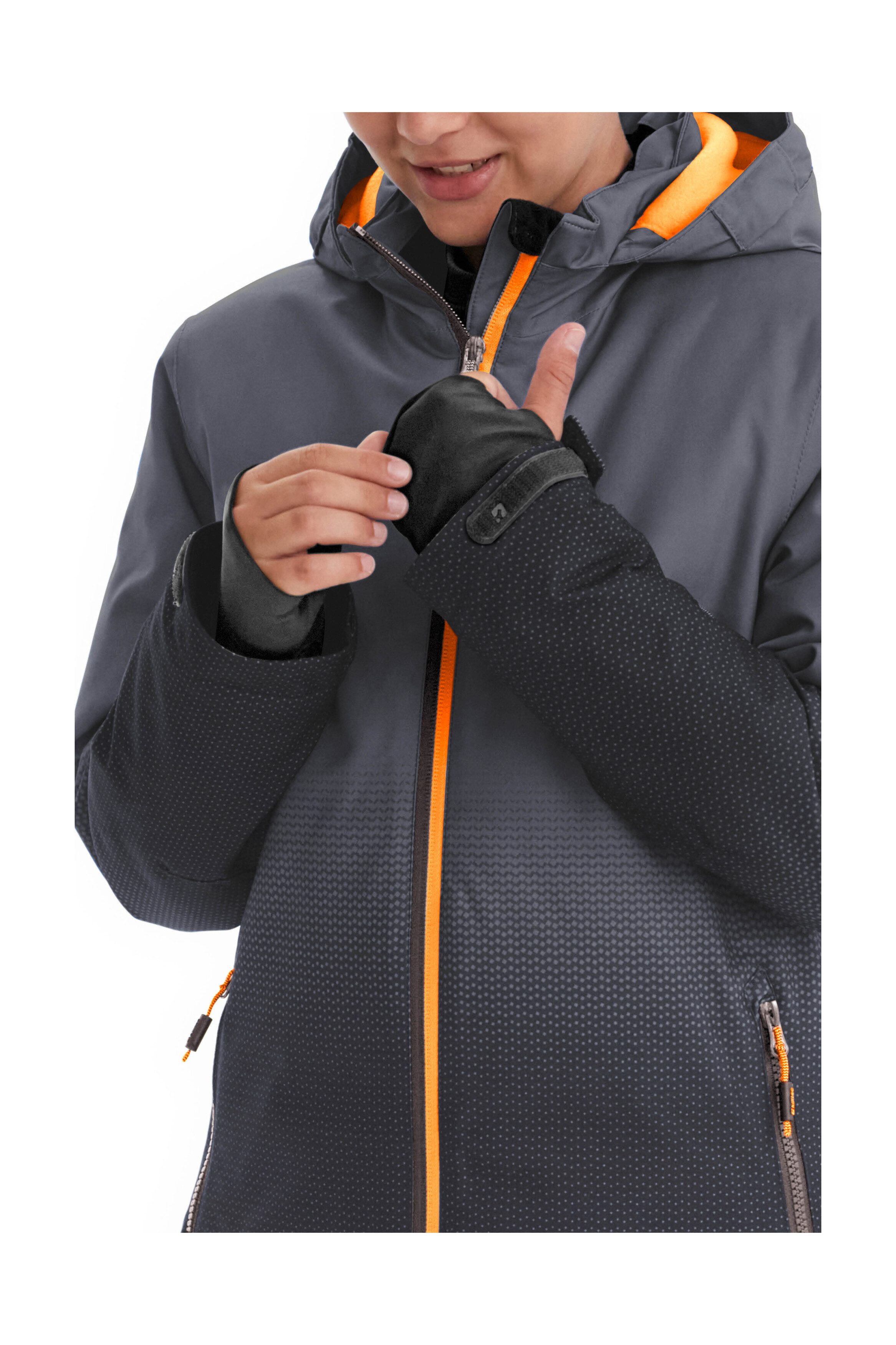 Killtec Outdoorjacke Lynge BYS JCKT E Wasserdichte Funktionsjacke mit Schneefang und coolem Design