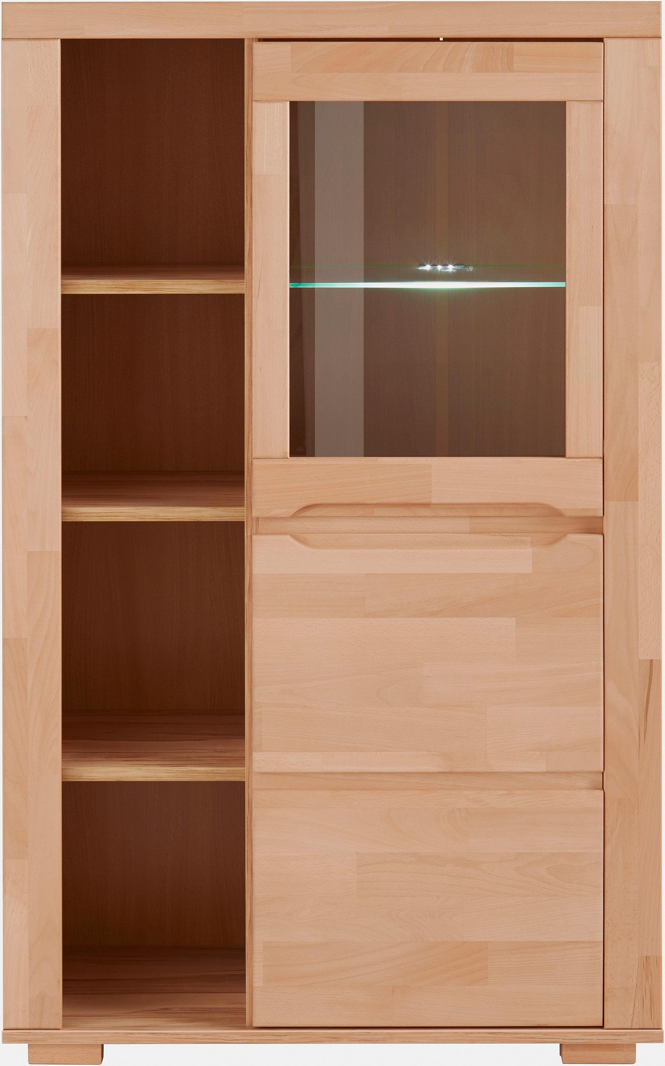 Home affaire Vitrine "Denis", Stauraumvitrine, Höhe 145 cm günstig online kaufen