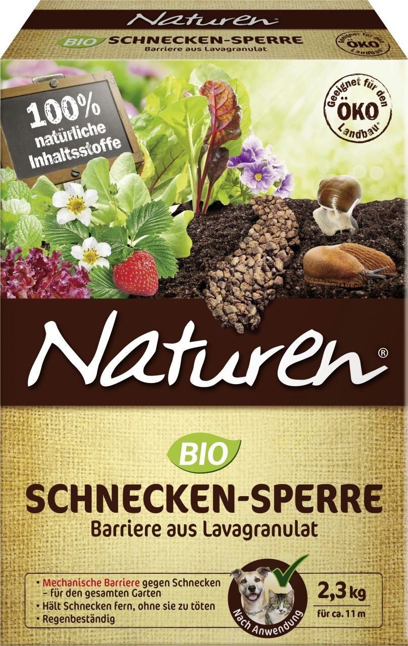 Substral Insektenvernichtungsmittel Naturen Bio Schnecken-Sperre 2,3 kg, 2.3 l