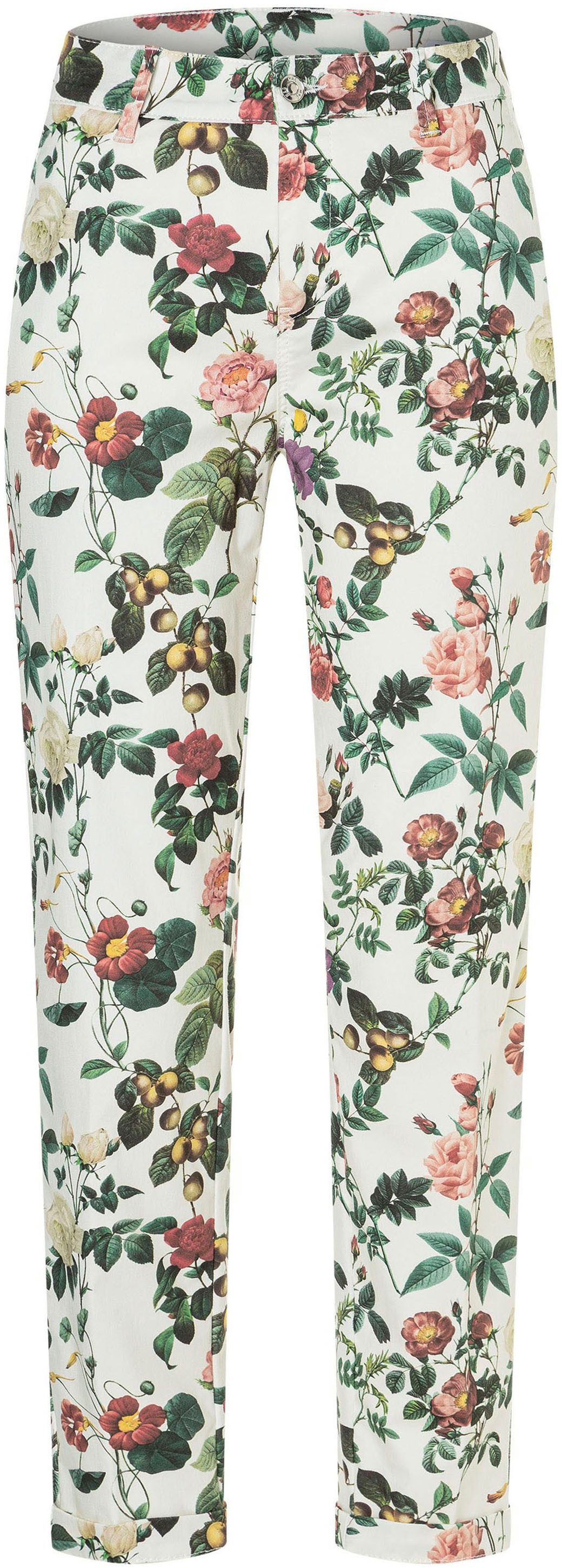 MAC Stretch-Hose CHINO turn up mit Umschlagsaum