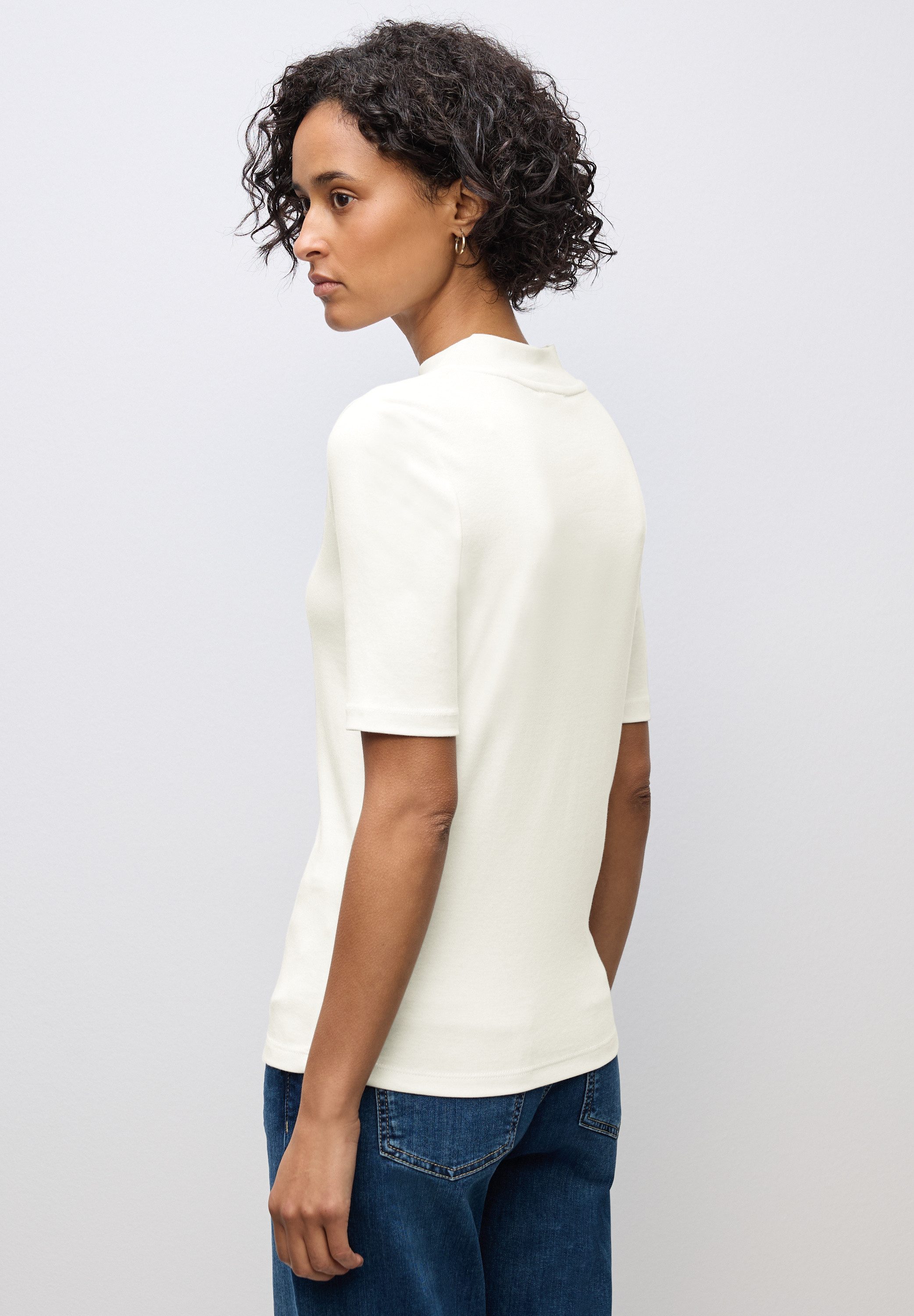 STREET ONE T-Shirt mit Turtleneck und günstig online kaufen