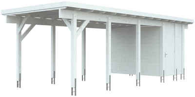 Kiehn-Holz Carport-Geräteraum, BxT: 299x174 cm, BxT: 299x174 cm, nur für Carport KH 320/321