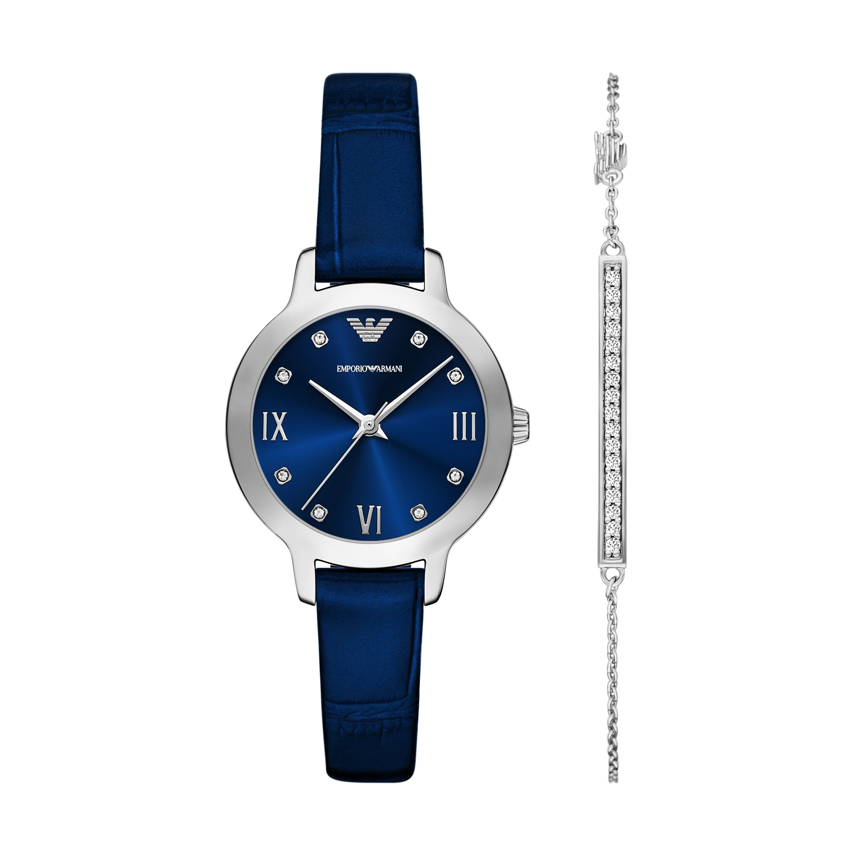 Emporio Armani Quarzuhr AR80080SET, (Set, 2-tlg., günstig online kaufen