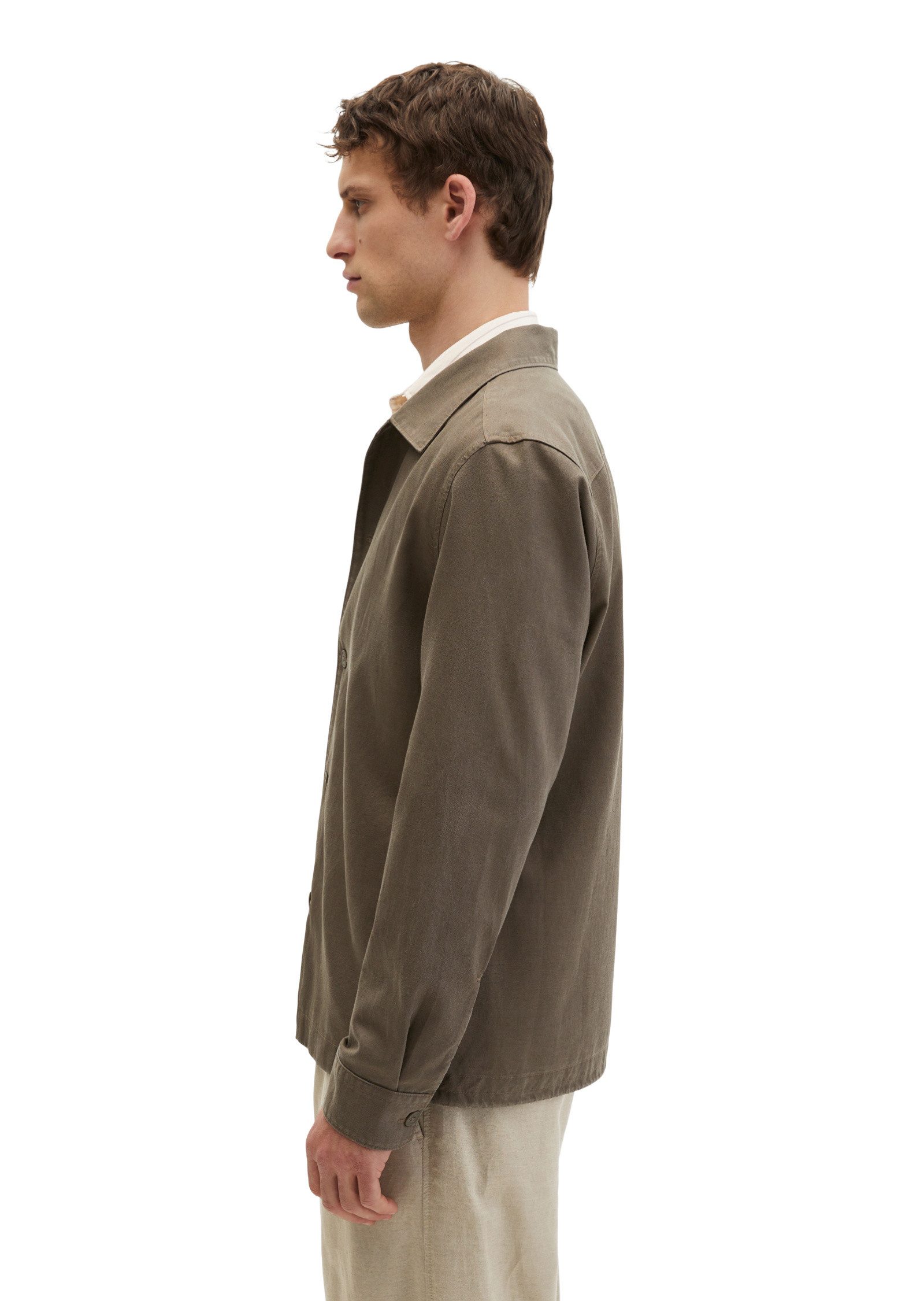 Marc O'Polo Kurzjacke aus TENCEL™ Lyocell -Leinen-Mix