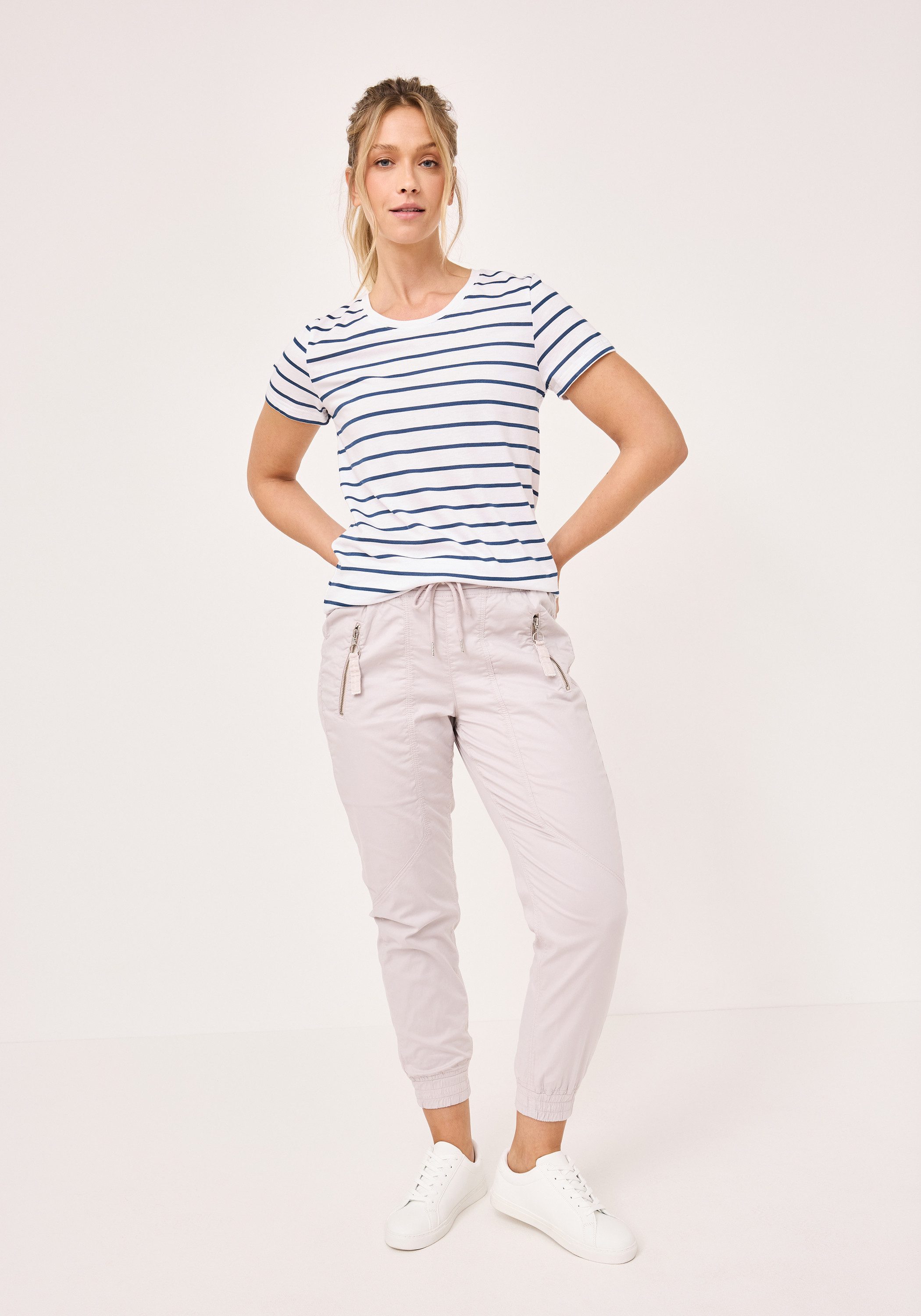 Paddock's Kurzarmshirt Short sleeve Damen Rundhals T-Shirt aus Baumwolle