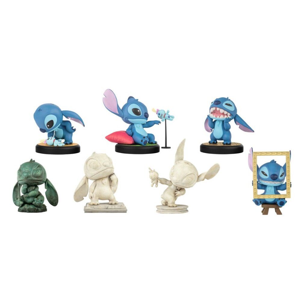 YuMe Toys Spielfigur Lilo & Stitch Hero Box Art Gallery Series Minifiguren 8 cm Display (6)
