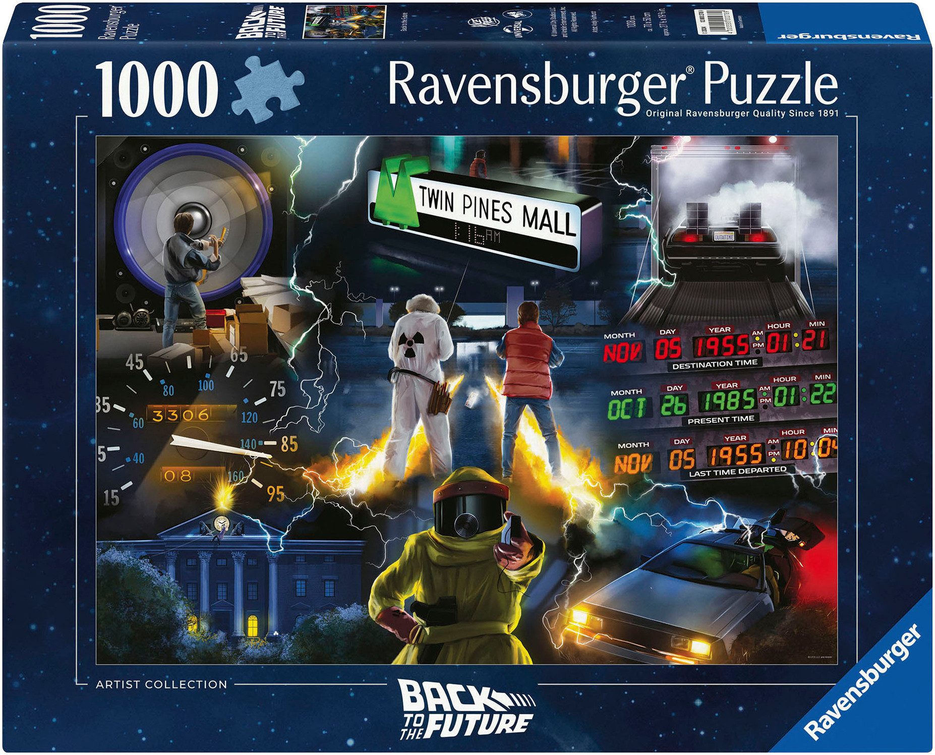 Ravensburger Puzzle Artist Collection, Back to the Future, 1000 Puzzleteile günstig online kaufen