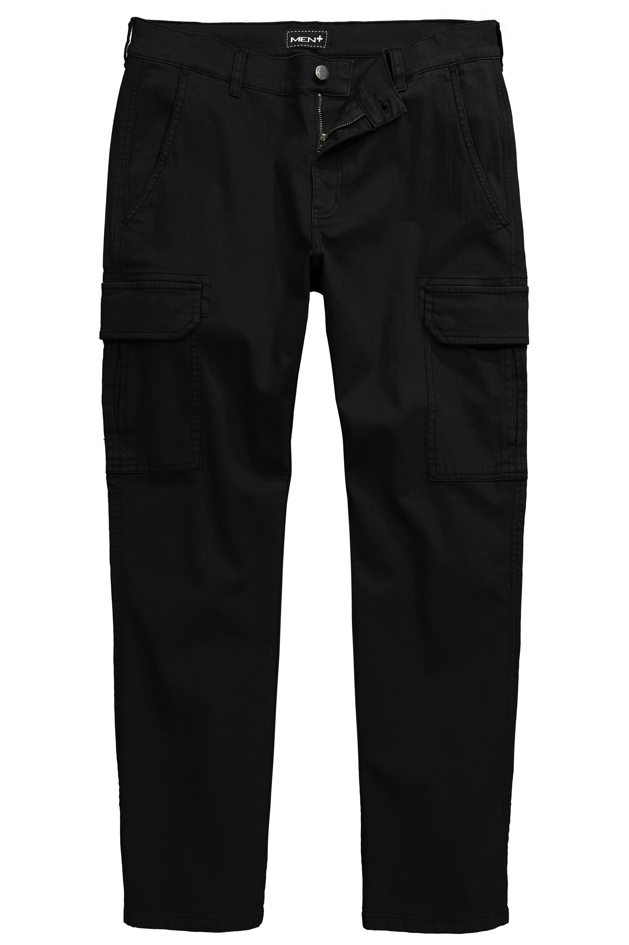 Men Plus 5-Pocket-Jeans Men+ Cargojeans Bauchfit Straight Fit Colordenim günstig online kaufen