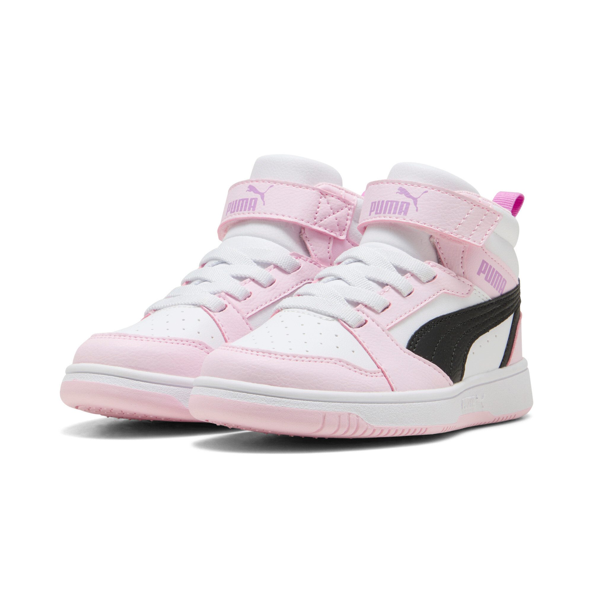 PUMA REBOUND V6 MID AC+ PS Sneaker mit leicht profilierter Gummilaufsohle, mit Klettverschluss