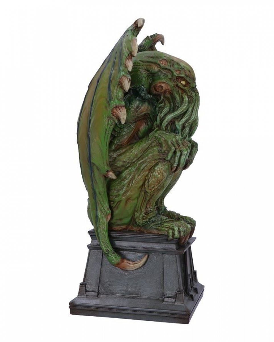 Cthulhu 32cm mit Nemesis Dekofigur Grüne Now Flügel Statue Horror-Shop