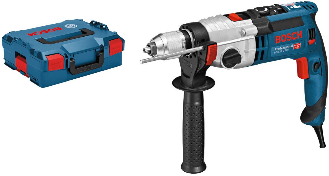 Bosch Professional Schlagbohrmaschine GSB 21-2 RCT, mit Handwerkerkoffer