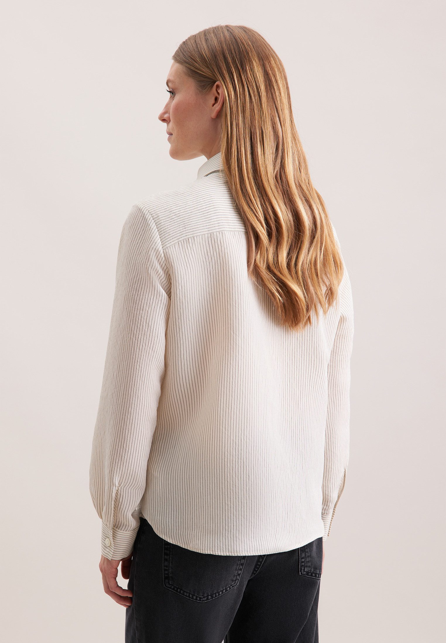 seidensticker Hemdbluse 1/1 Gestreift günstig online kaufen