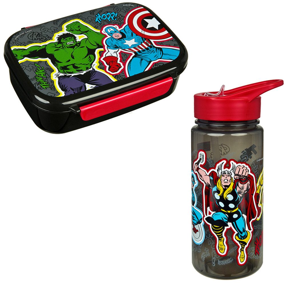 Scooli Lunchbox mit Trinkflasche, Kunststoff, (Set, 2-tlg)