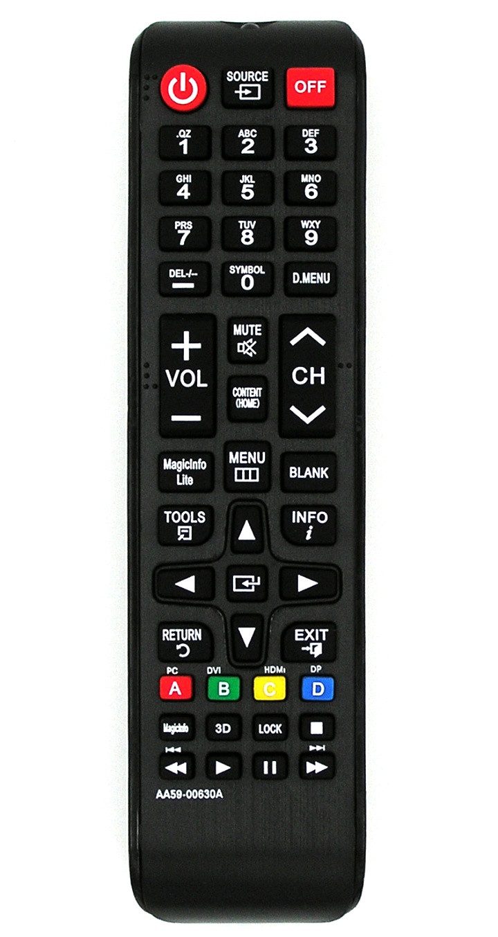 Alltro Ersatz Fernbedienung für Samsung AA59-00630A 3D TV Monitor Fernbedienung