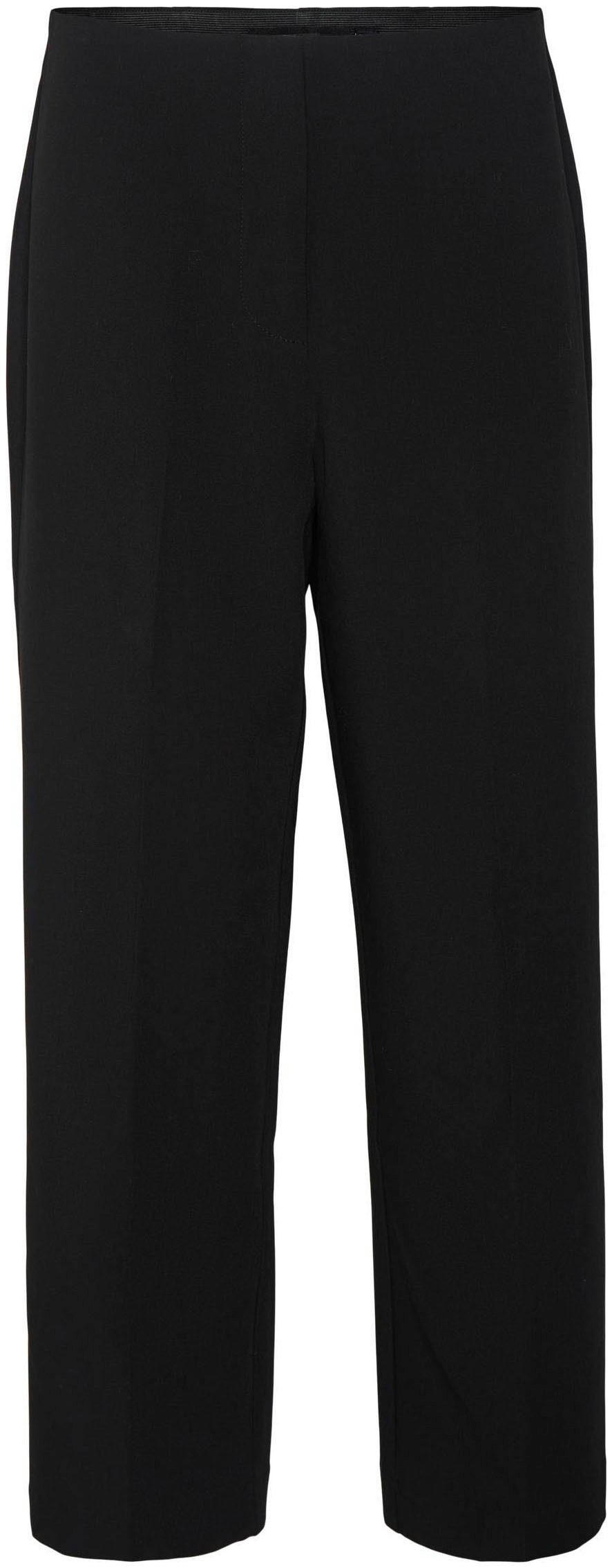 PANT STRAIGHT NOOS Moda ANKLE Anzughose VMSANDY mit Stretch Black HW Vero