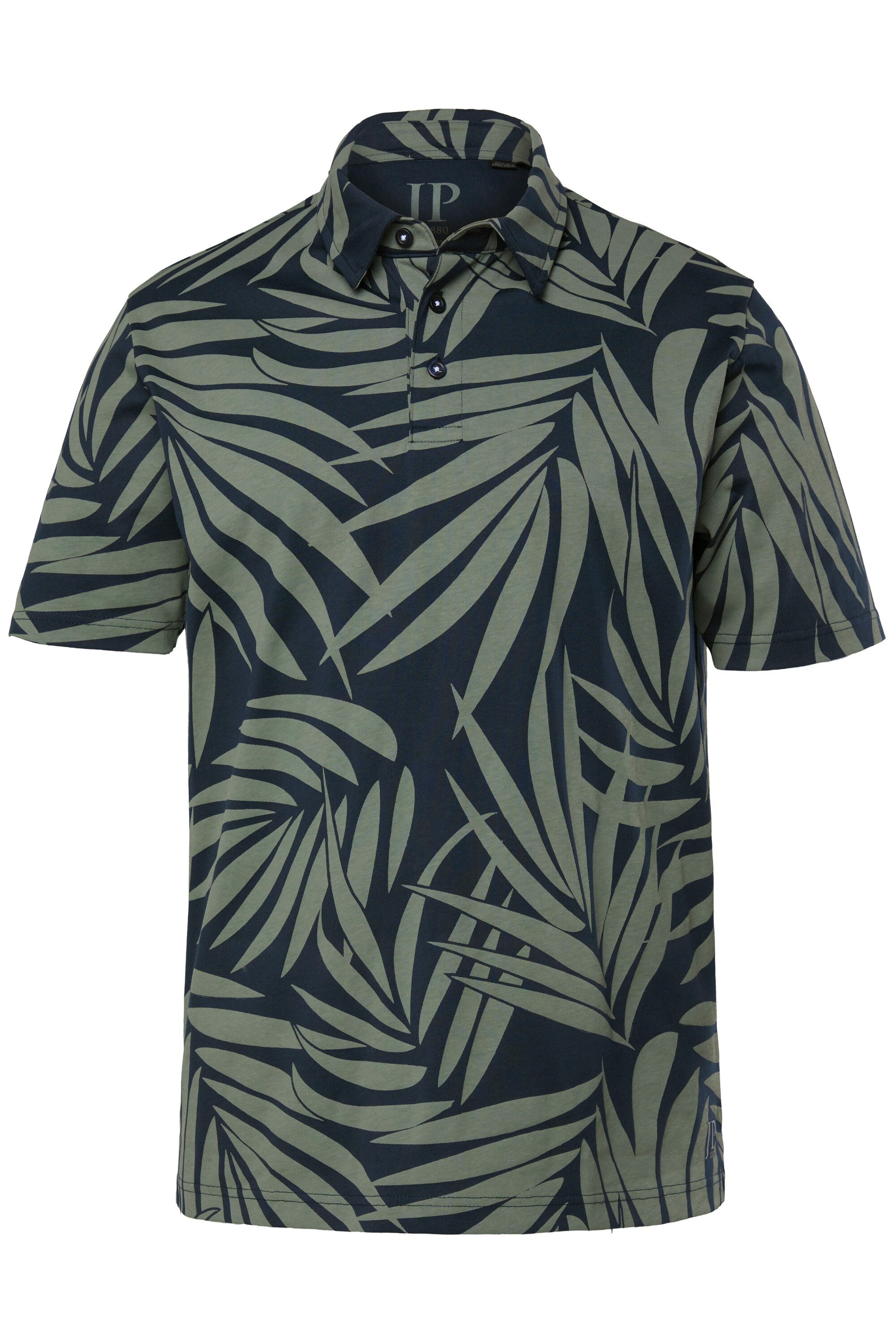 Poloshirt Poloshirt Halbarm floraler Print bis 8 XL