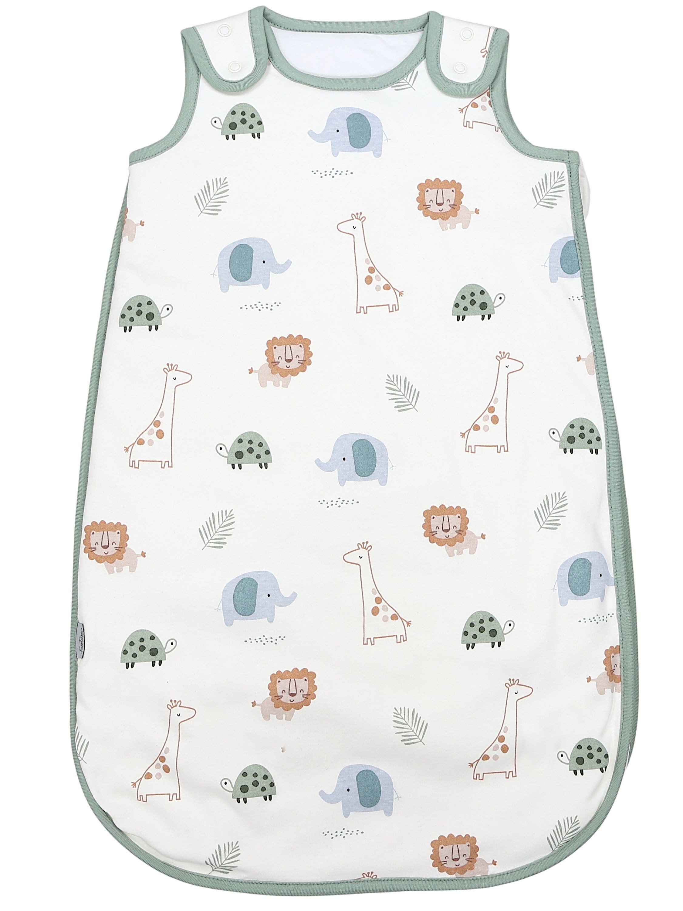 TupTam Babyschlafsack Kugelschlafsack ohne Ärmel 2.5 TOG Ganzjahr