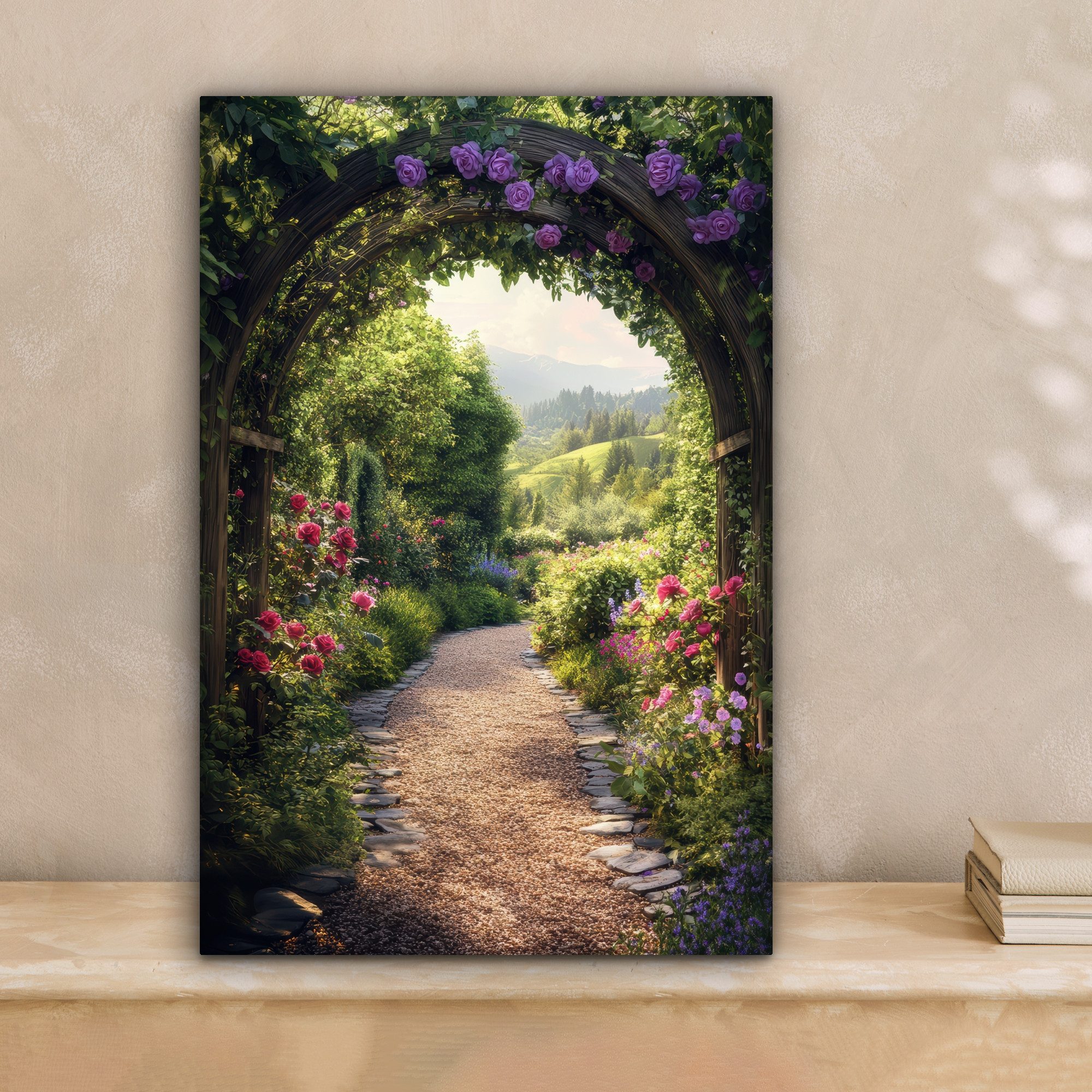 OneMillionCanvasses® Leinwandbild Ausblick - Landschaft - günstig online kaufen