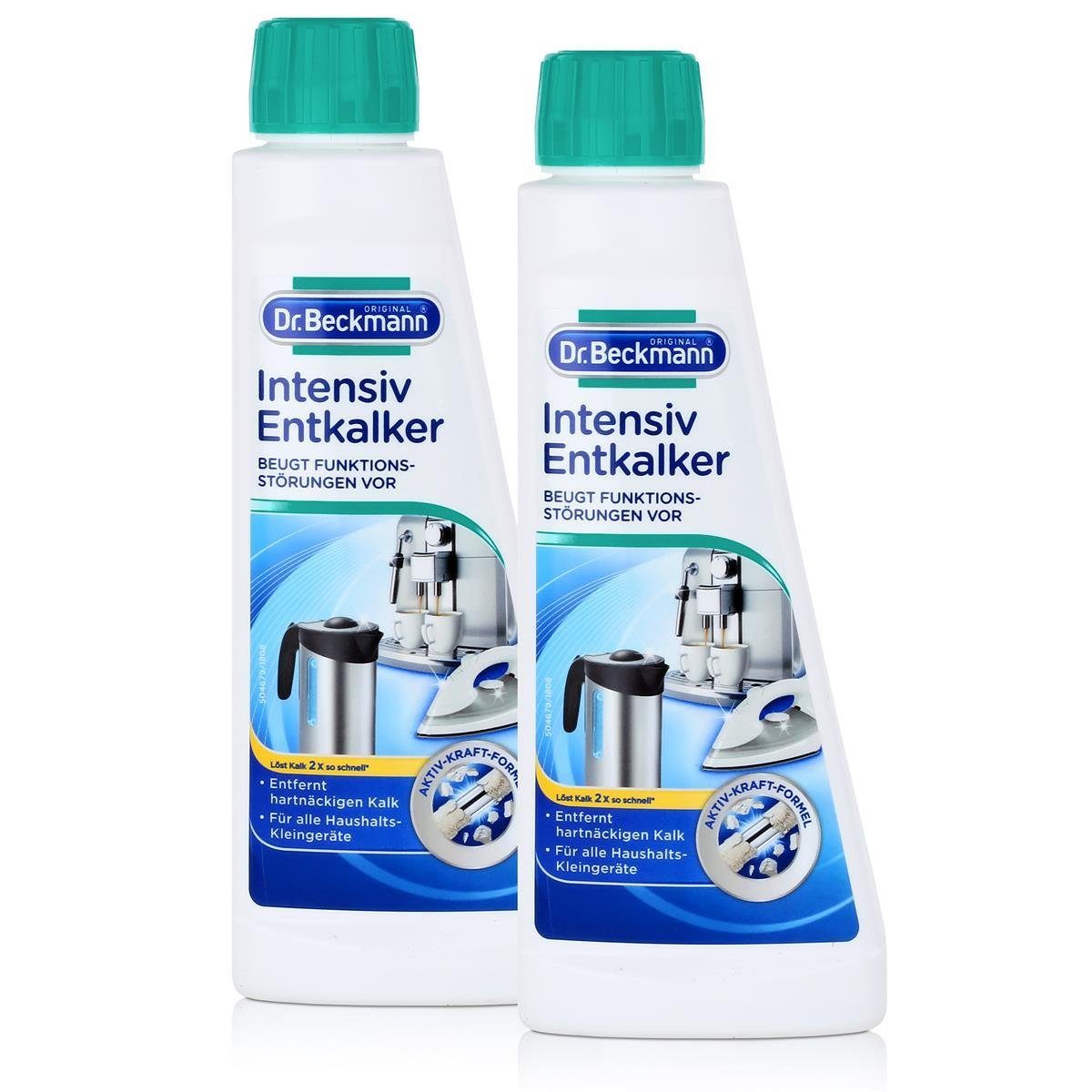Dr. Beckmann 2x Dr. Beckmann Intensiv Entkalker 250 ml - Mit Aktiv-Kraft-Formel Entkalker