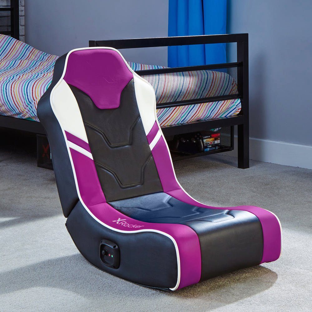 X Rocker Kindersessel Shadow 2.0 Floor Rocker Gaming Sessel mit 2.0