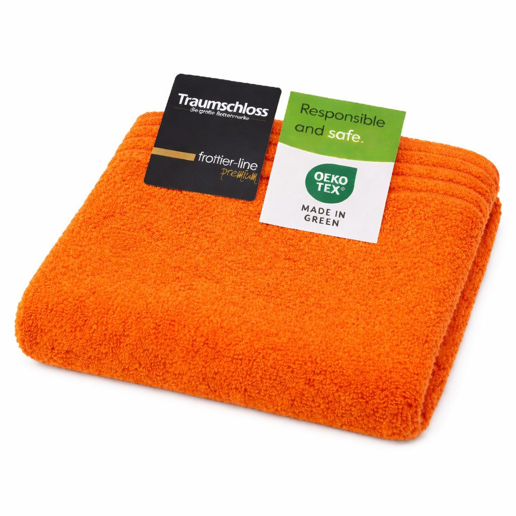 Traumschloss Handtuch Premium-Line, Frottier (1-St), 100% ägäische Baumwolle mit 600g/m²